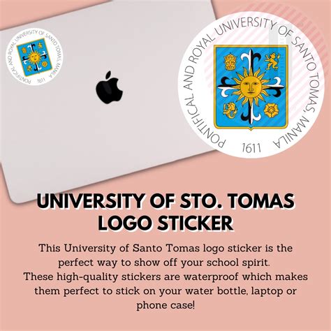 Ust Sticker Logo University Logo Sticker School Logo Uaap