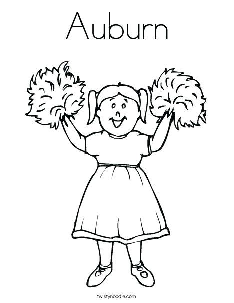 Auburn Coloring Pages at GetDrawings | Free download