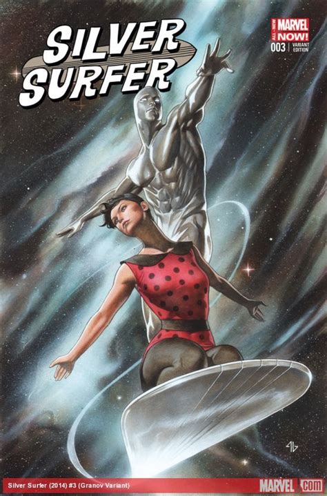 Silver Surfer 2014 3 Granov Variant Comics Silver