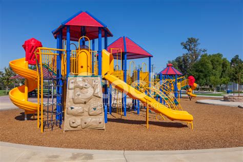 Colorful Playground Stock Photo Royalty Free Freeimages