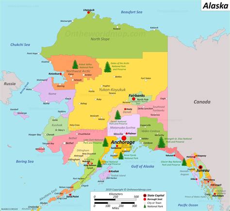 Alaska State Maps Usa Maps Of Alaska Ak
