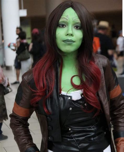 gamora is my favorite mcu character i had a blast cosplaying her at a local con a few months