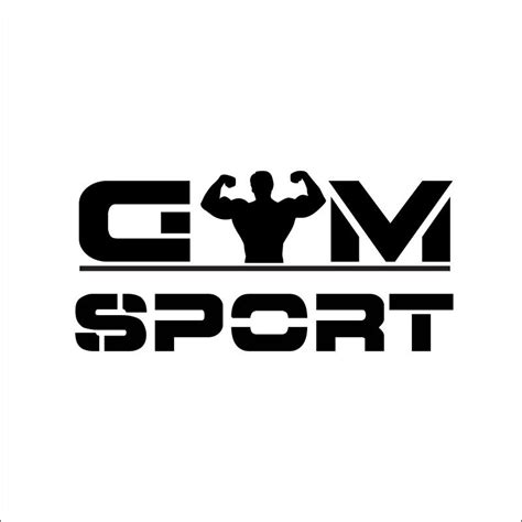 Dctal L Gym Decal Logo Name Gym Wall Sticker Weightlifting Barbells