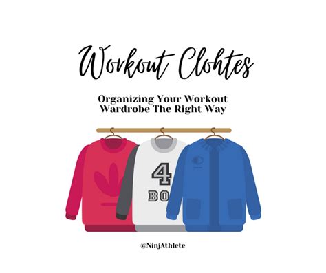 How To Organize Workout Clothes Ninjathlete