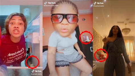 Top Nigerian Celebrities And Their Tik Tok Videos Youtube
