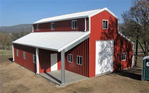 Metal Barn Home Building Kit