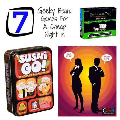 7 Geeky Board Games For The Best Cheap Night In - Pretty Opinionated