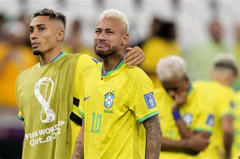 inconsolable neymar says no guarantee he will play for brazil again the star