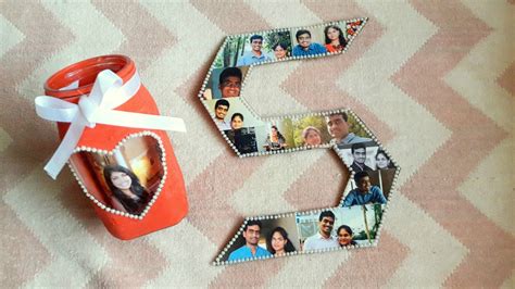 The heart arrangement keeps the message simple but sweet—include up to 30 of your favorite photos and choose from a range of different frames and. DIY valentine's day Gifts for Him || Valentine's day ...