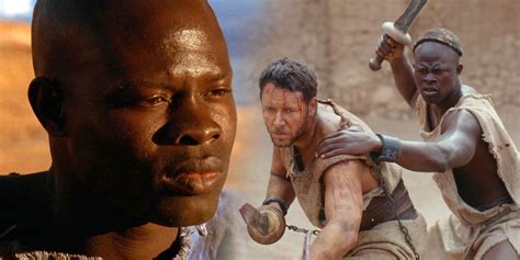 Gladiador Djimon Hounsou Revela Que Cena Final Não Estava No Roteiro