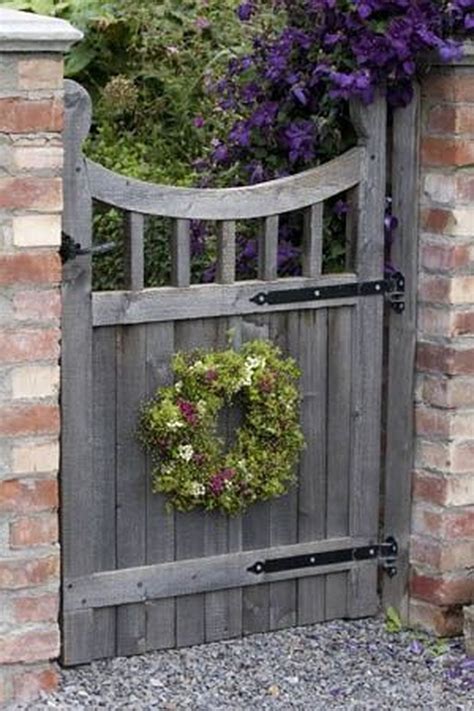 46 Stunning Rustic Garden Gates Ideas Garden Gate Design Wooden