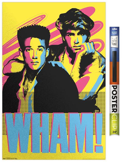 Wham Neon Premium Poster And Poster Clip Bundle