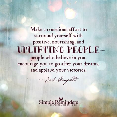 Surround Yourself With Positive People By Jack Canfield People Quotes