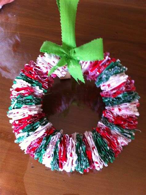 Christmas Wreath Fabric Craft Made With Wire Christmas Makes Christmas Christmas Wreaths