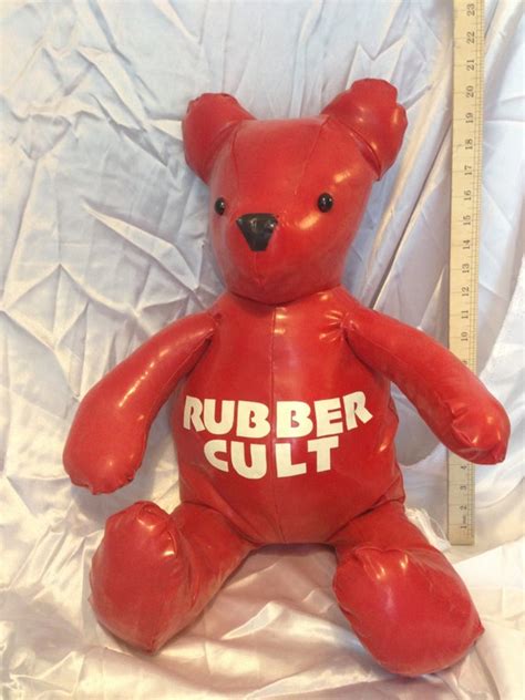 Latex Rubber Fetish Bear Teddy Plushie Plush Toy Accessory