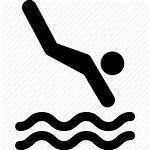 Icon Swimming Swim Dive Swimmer Pool Icons