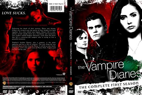 The Vampire Diaries Season 1 Tv Dvd Custom Covers The Vampire