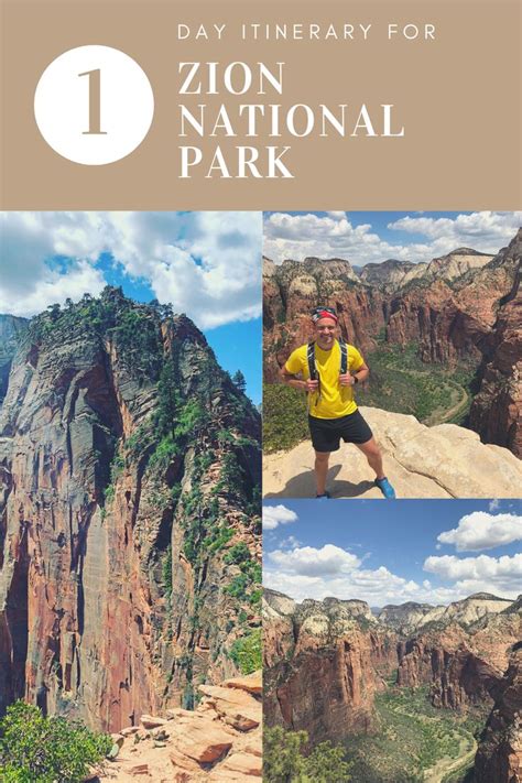 1 Day Itinerary For Zion National Park Zion National Park National