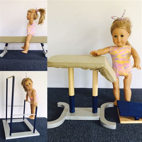 American Girl Doll Gymnastics Balance Beam By Buggutswoodtoys