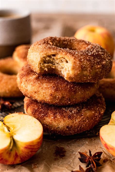 20 Minute Baked Vegan Apple Cider Donuts Recipe Apple Cider Donuts