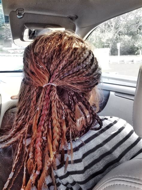 You just get a different look with thinner braids. micro braids , caucasian braids , faux dreads , color ...