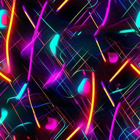 Premium Ai Image Vector Abstract Neon Lights Background Design