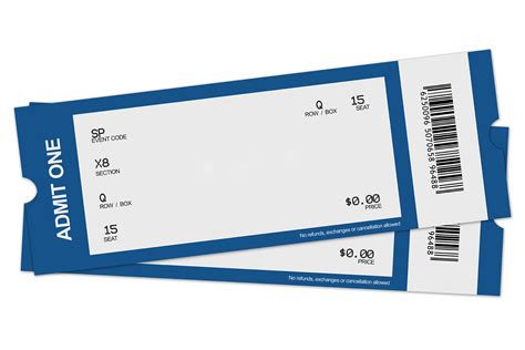 blank ticket png clipart