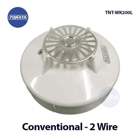 Promo Fire Alarm Conventional Heat Detector Fixed Temp Tonata Wire Kab Tangerang Tonata