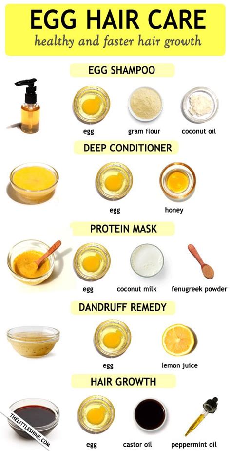 Egg Hair Treatments For Health And Faster Hair Growth The Little