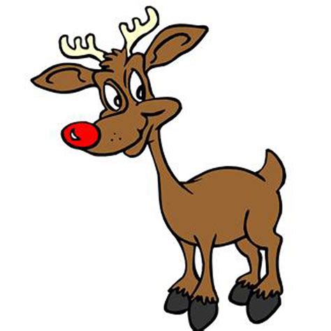 Rudolph The Red Nosed Reindeer Clipart Cute Rudolph C