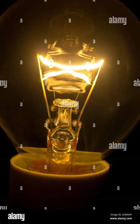 Incandescent Bulb On Giving Light And Warmth Stock Photo Alamy