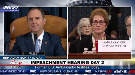 impeachment hearing day 2 part 1 opening statements democrat counsel youtube