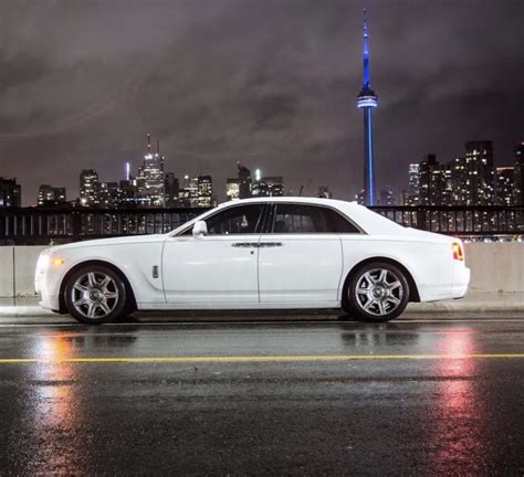 White Rolls Royce Ghost Allure Limo