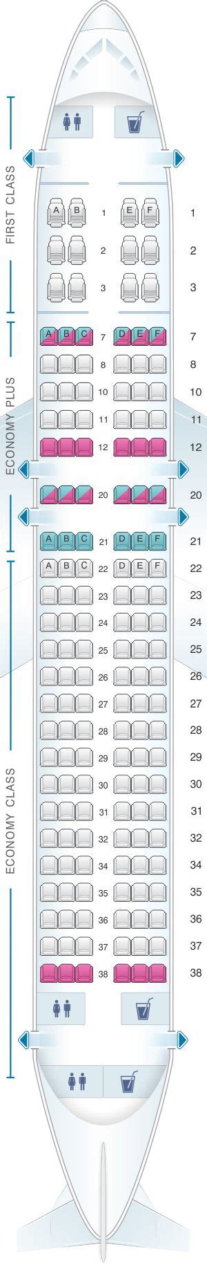 Seat Map United Airlines Airbus A320 Alitalia Airlines Mapas Jorge