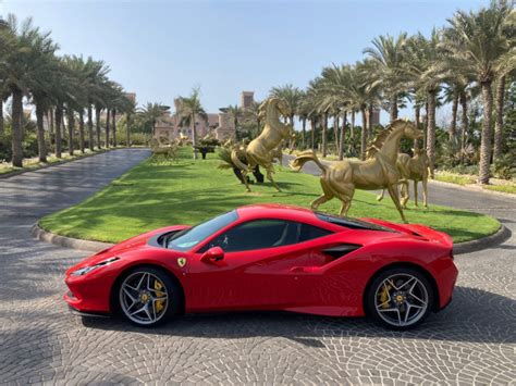 Rent Ferrari F8 Tributo Red 2021 Cars In Dubai Ferrari F8 Tributo