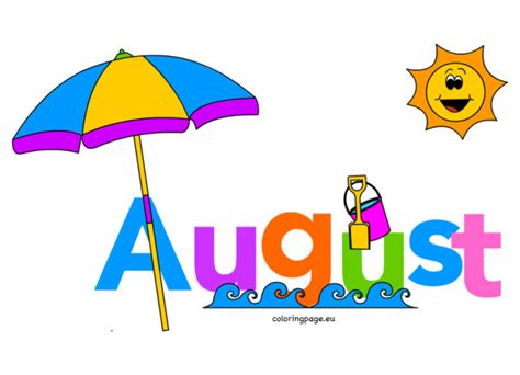 Clipart August Cartoon And Other Clipart Images On Cliparts Pub