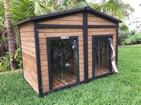 Extra Extra Large Outdoor Dog Kennel With Double Doors