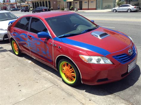 Cohort Outtake Colorful Custom Camry