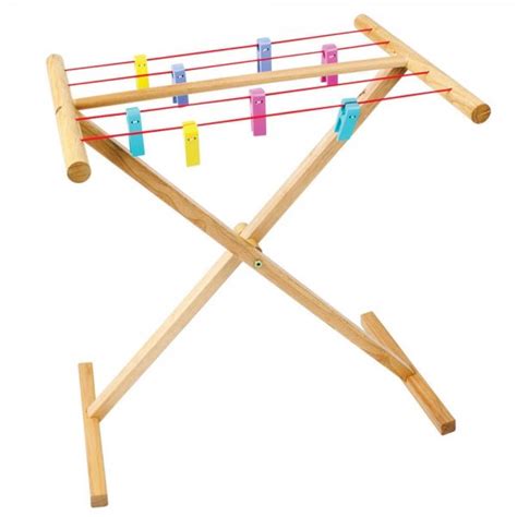 Play Wooden Clothes Line Imaginative Play From Early Years Resources Uk