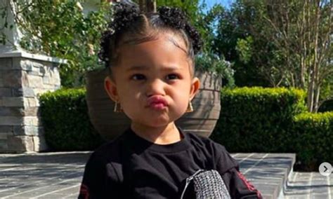 Stormi was born in february 2018 credit: Kylie Jenner's daughter Stormi reveals favourite lockdown activity inside their new home | HELLO!