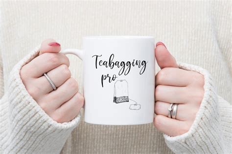 Teabagging Pro Mug Rude Mug Tea Mug T For Her T For Etsy Uk