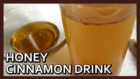 Honey Cinnamon Drink Belly Fat Burn Water Easy Weight Loss Recipe By Healthy Kadai Youtube