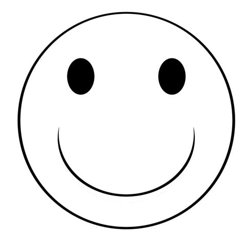 Excited Face Clipart Black And White