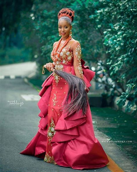 40 Gorgeous Wedding Dress Styles For Your African Traditional Wedding The Glossychic Vlrengbr