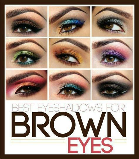 Brown Eyes Colours To Suit Makeup For Brown Eyes Eye Makeup Beautiful Brown Eyes