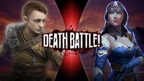 Fan Made Death Battle Trailer Atreus Vs Mirana God Of War Vs Dota