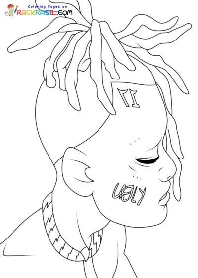 Disegni Di Xxxtentacion Da Colorare