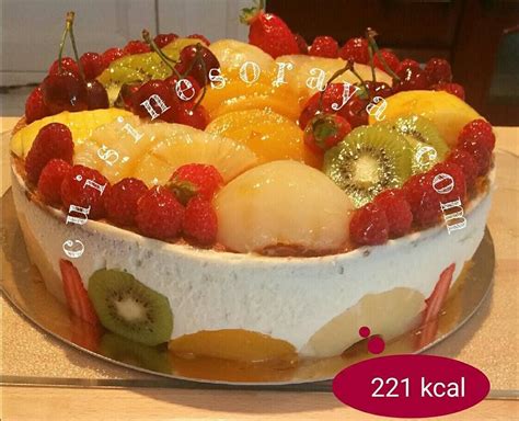 Kcal pour g Le gâteau aux fruits tutti frutti frais et généreux en fruits Gâteau d