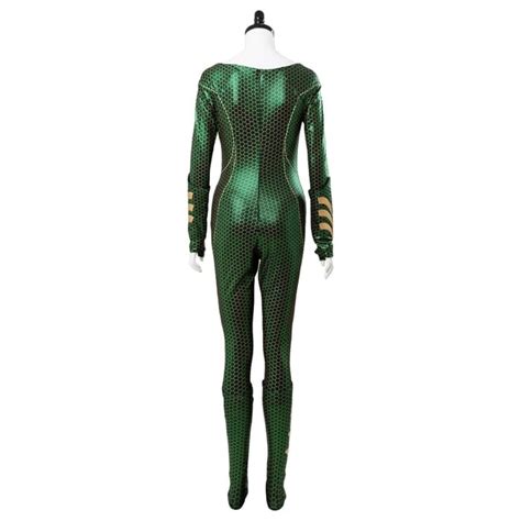 Aquaman Mera Jumpsuit Outfit Cosplay Costume C17288 Cospicky