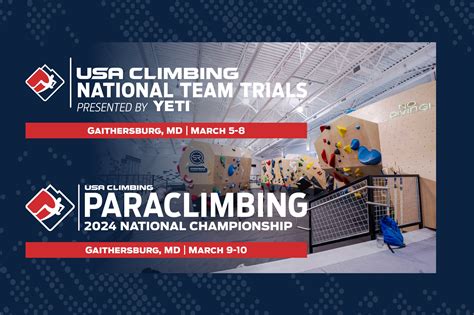 Usa Climbing The 2024 Us National Team Events Are Headed